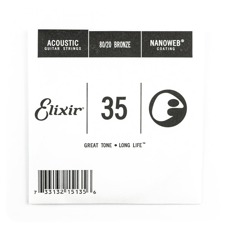 Elixir Nanoweb 80/20 Bronze 35 (.035