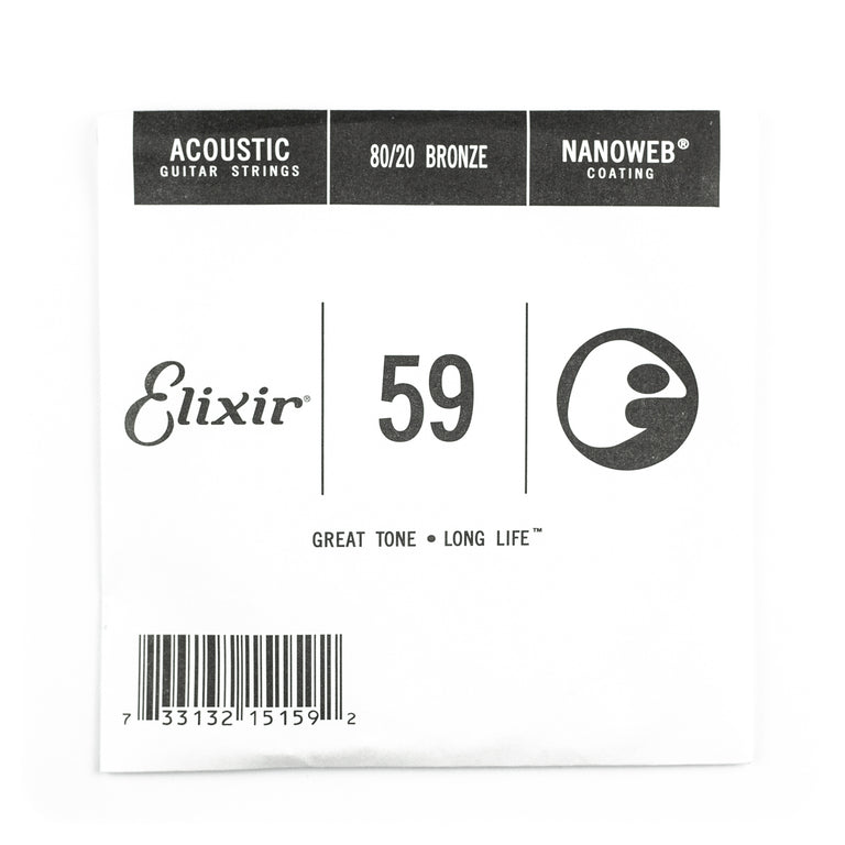 Elixir Nanoweb 80/20 Bronze 59 (.059