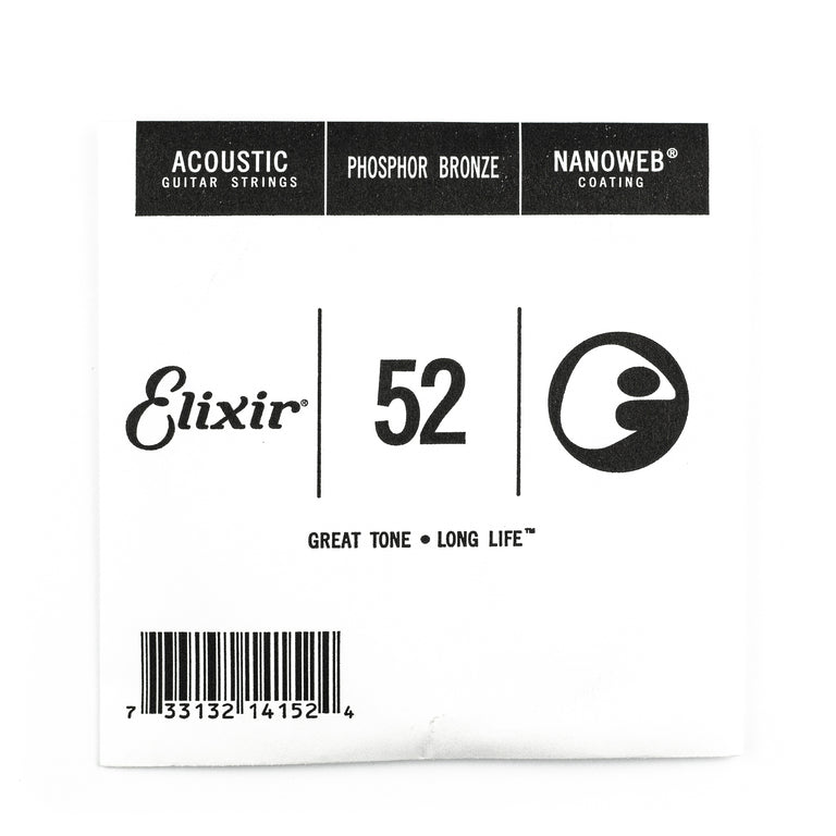 Elixir Nanoweb Phosphor Bronze 52 (.052