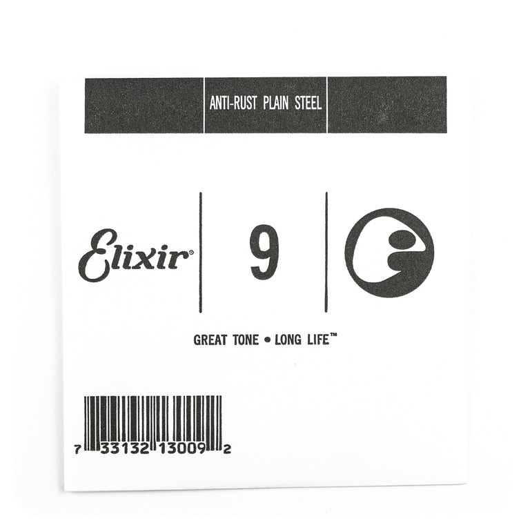 Elixir Anti-Rust Plain Steel 9 (.009
