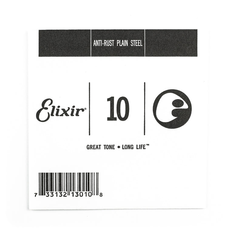 Elixir Anti-Rust Plain Steel 10 (.010