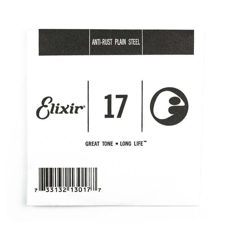 Elixir Anti-Rust Plain Steel 17 (.017