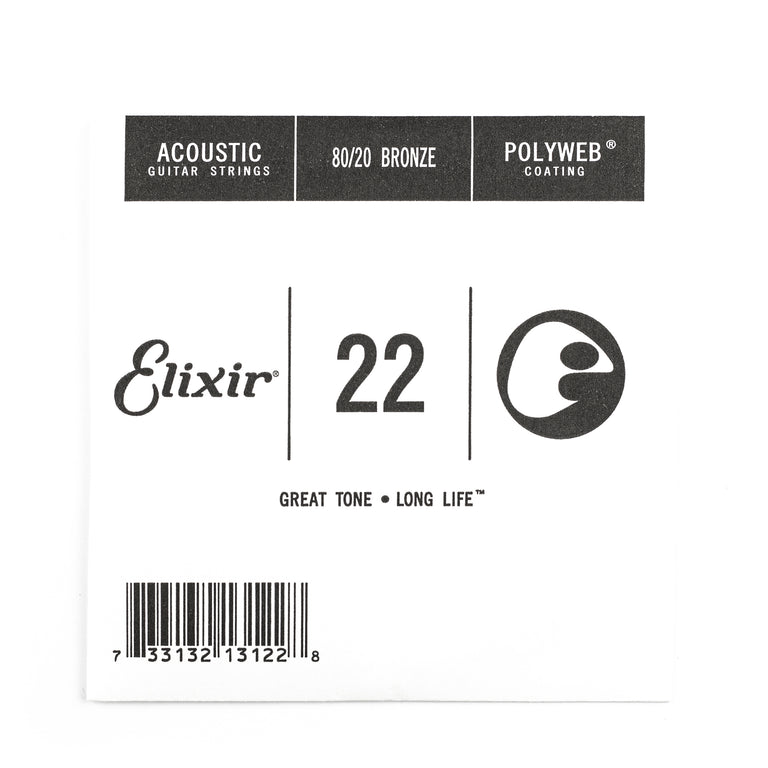 Elixir Polyweb 80/20 Bronze 22 (.022
