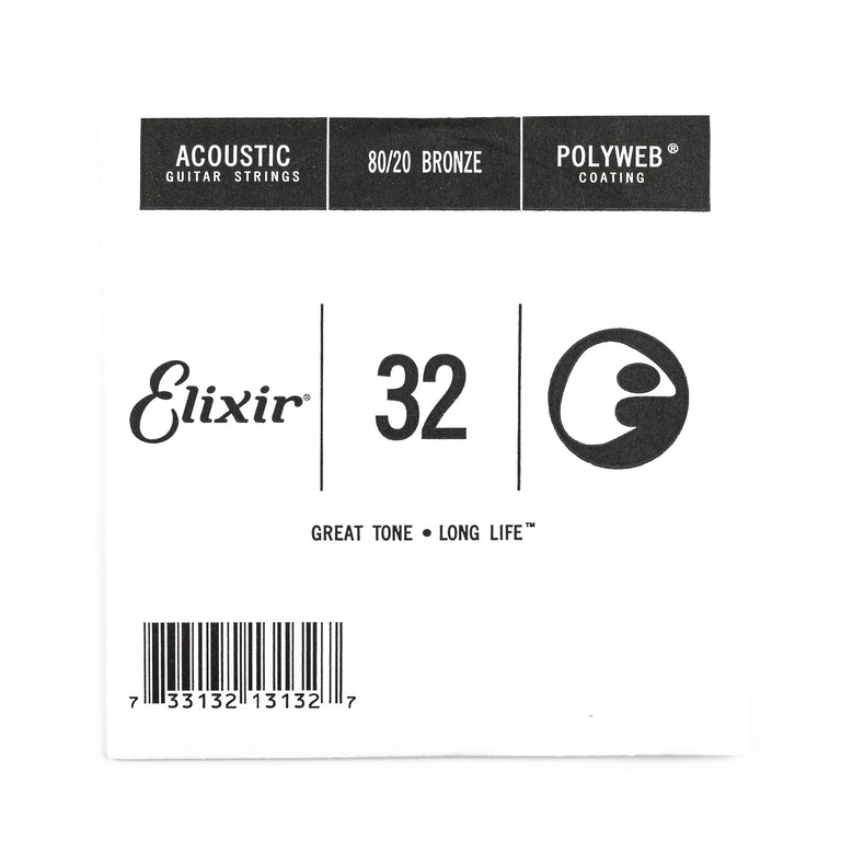 Elixir Polyweb 80/20 Bronze 32 (.032