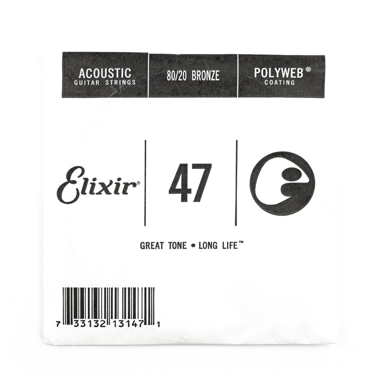 Elixir Polyweb 80/20 Bronze 47 (.047