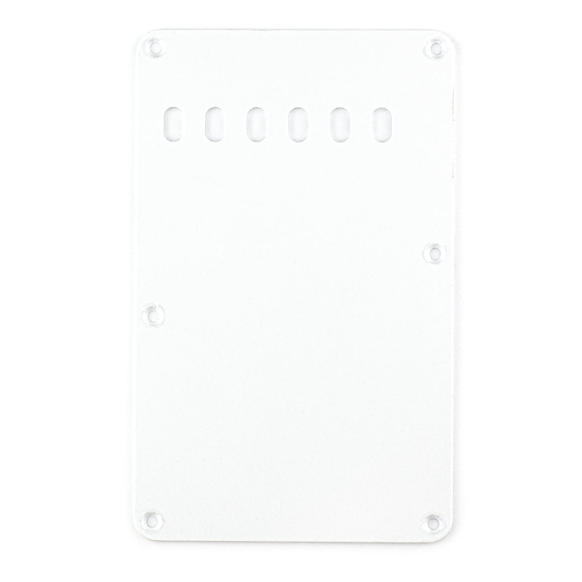 Fender Vintage-Style Stratocaster Tremolo Backplate, White - Strings Direct