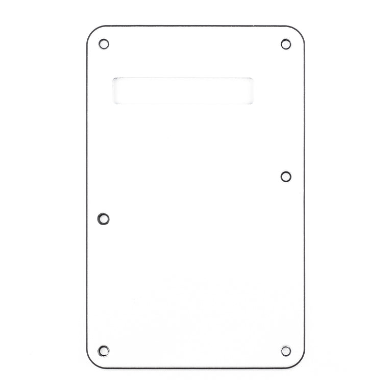 Fender Modern Stratocaster Tremolo Backplate, 3-Ply White