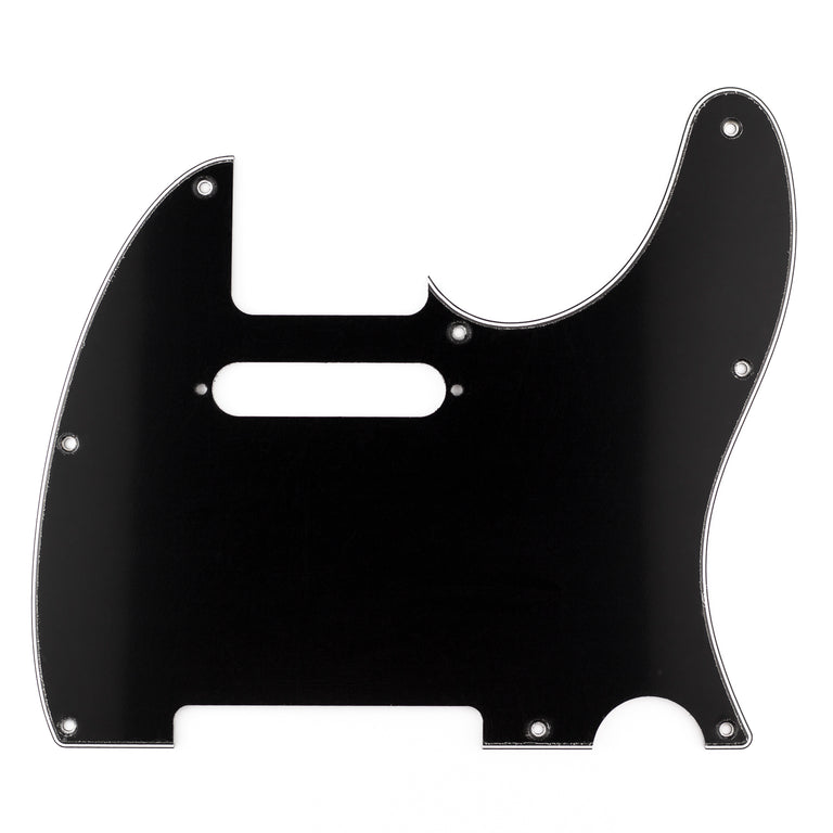 Fender American Standard Telecaster Pickguard, 8-Hole, 3-Ply Black