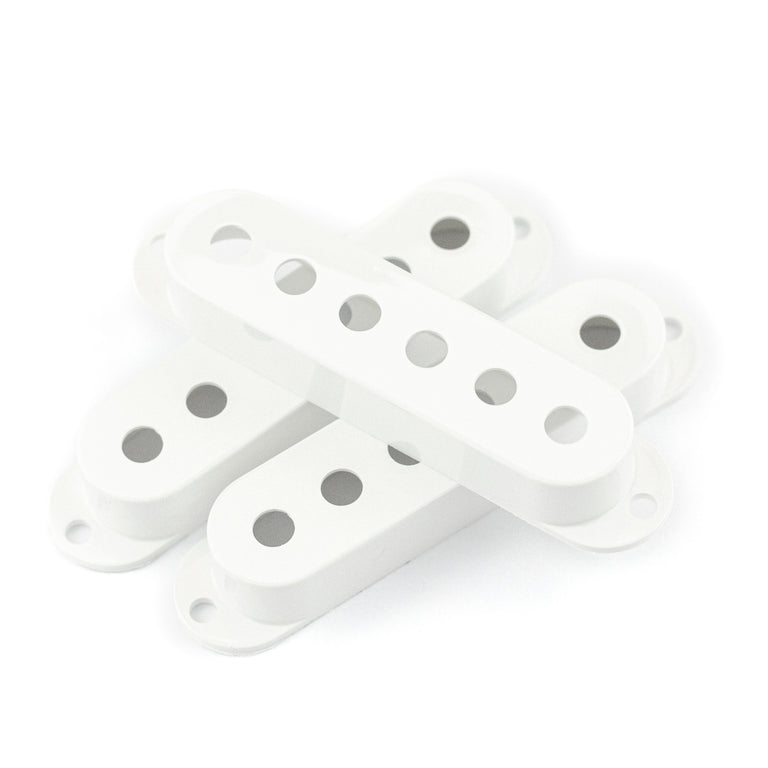 Fender Stratocaster Pickup Covers, White