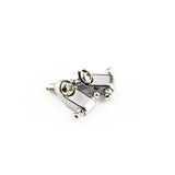 Fender American Standard Chrome String Guides, 2-Pack