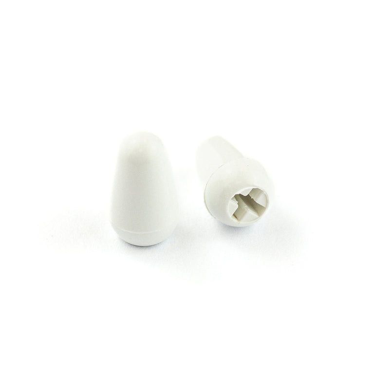 Fender Original Stratocaster White Switch Tips, 2-Pack