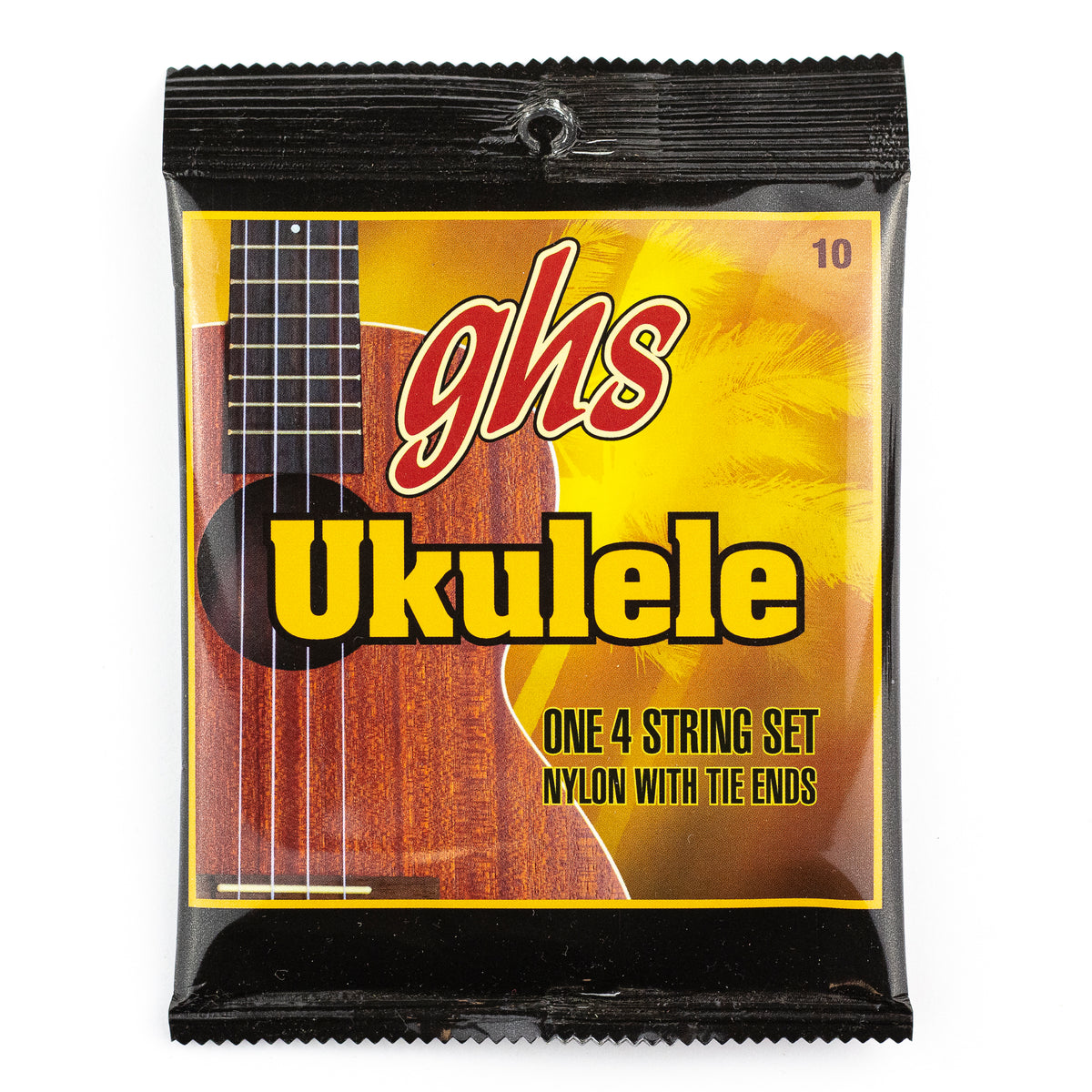 GHS Standard Ukulele 10 Clear Nylon Ukulele Strings 10-22 - Strings Direct