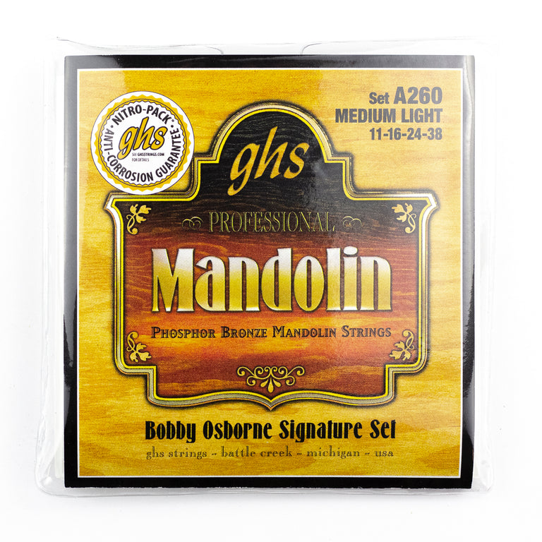 GHS Bobby Osborne Signature Mandolin Strings 11-38