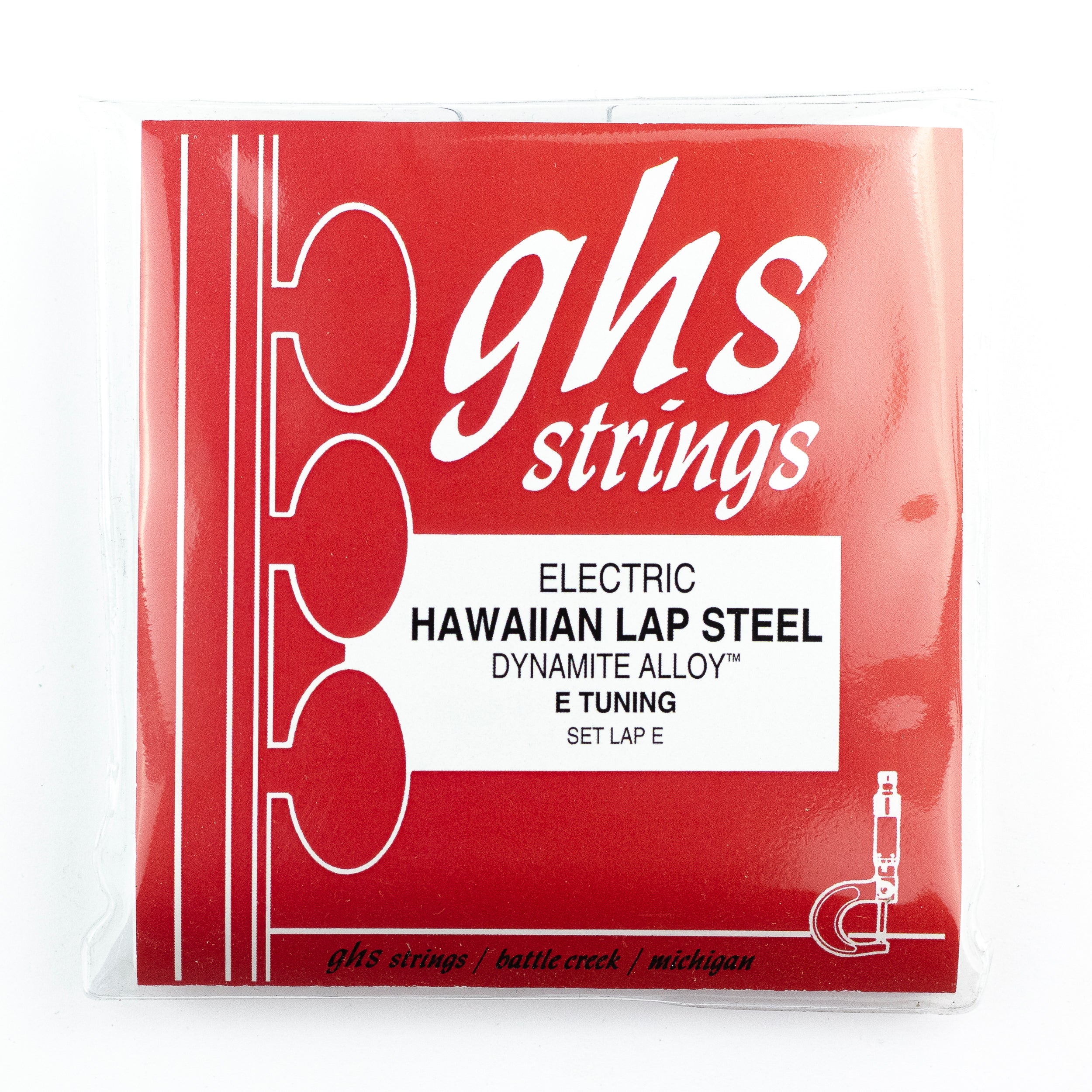 GHS Hawaiian Lap Steel E-Tuning 13-56 Alloy Guitar Strings