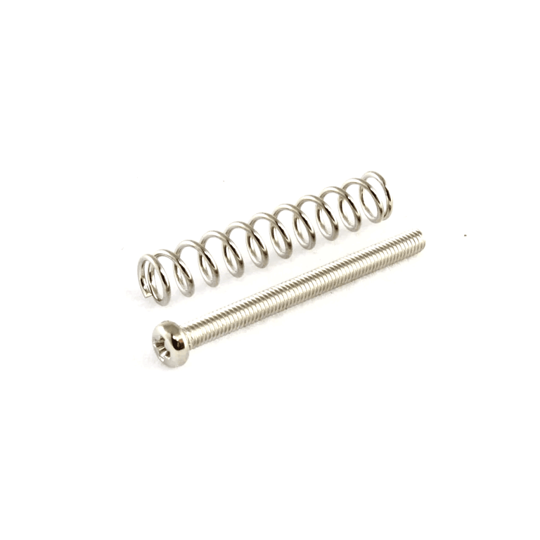 AllParts GS-0396-001 Humbucker Mounting Screws, M3, Nickel, Metric, 4-Pack