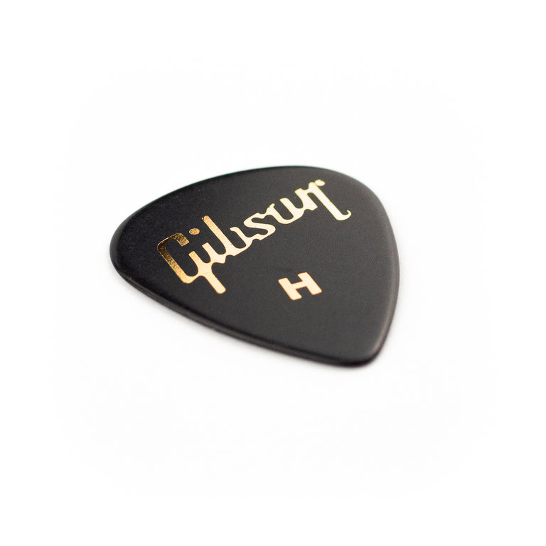 Gibson Standard Black Guitar Plectrums, Heavy, 12-Pack