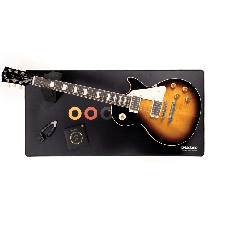 D'Addario WYKYK Premium String Change Mat, Black