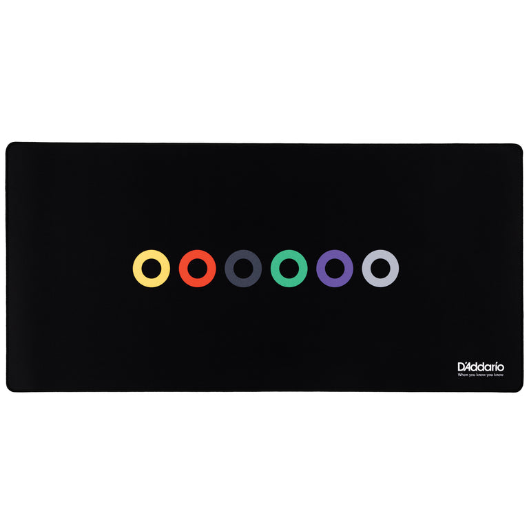 D'Addario WYKYK Premium String Change Mat, Black