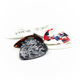 JIM DUNLOP Plektrum Genuine Celluloid Shell 72 Stück, Stark, Schildpatt