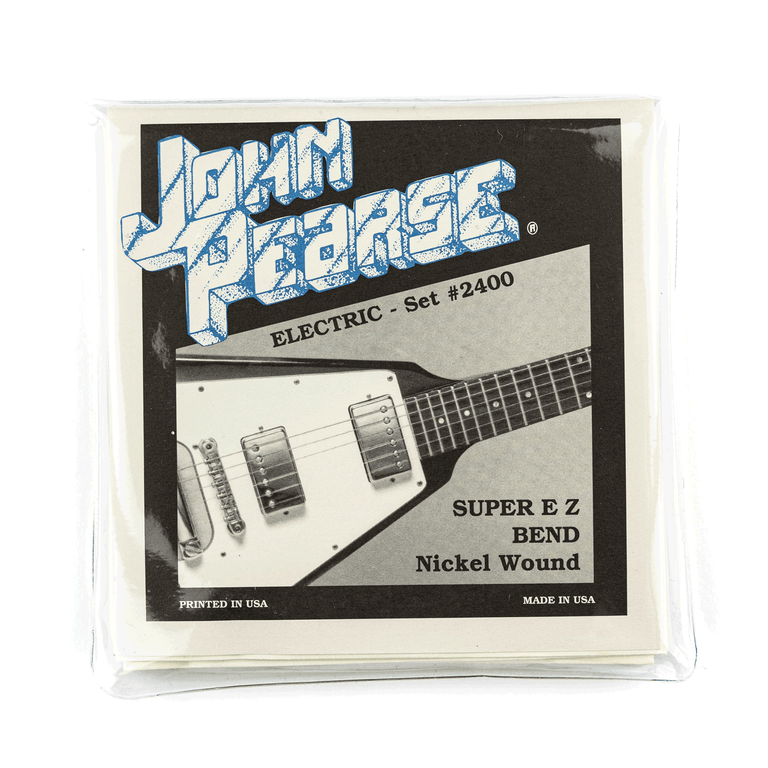 John Pearse SUPER EZ BEND Nickel 9-42 Electric Guitar Strings