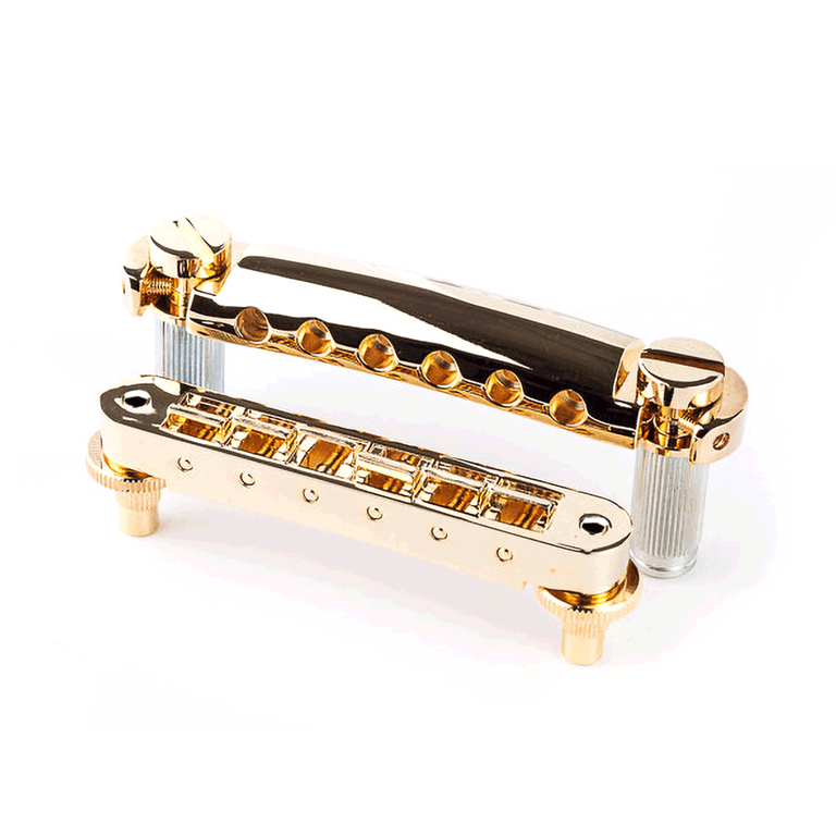 TonePros LPS02-G US Nashville Tuneomatic Bridge & Tailpiece Set, Gold