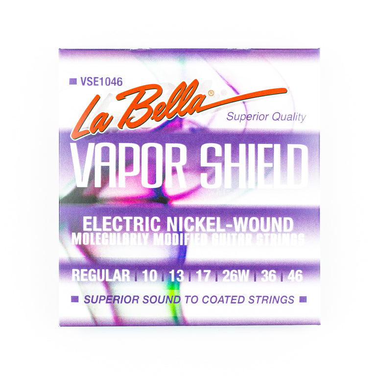 La Bella Vapor Shield Nickel Wound 10-46 Electric Guitar Strings