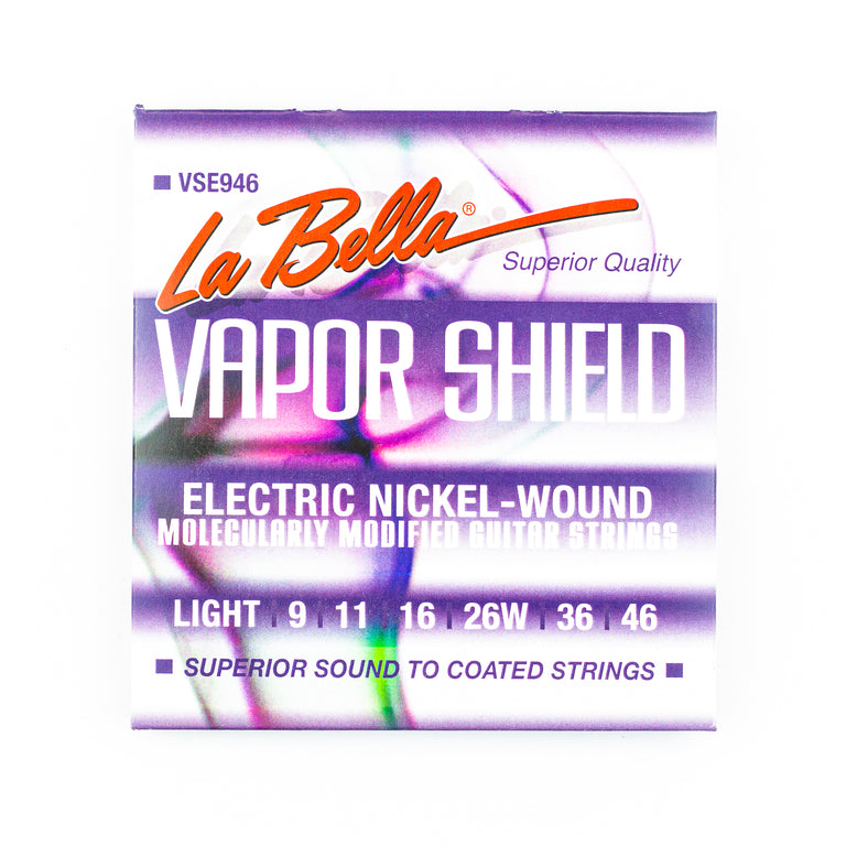 La Bella Vapor Shield Nickel Wound 9-46 Electric Guitar Strings