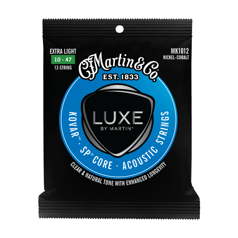 Martin LUXE Kovar 12-String 10-47 Acoustic Guitar Strings