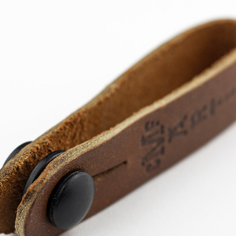 Martin Acoustic Guitar Strap Headstock Tie, Brown