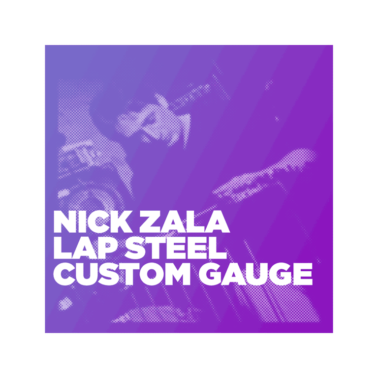 Nick Zala Custom Gauge 16-38 Lap Steel Strings, 6-String