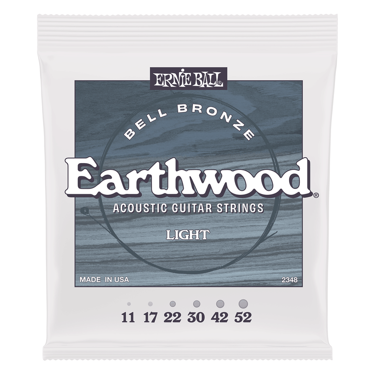 Ernie Ball Earthwood Bell Bronze 11-52 Acoustic Guitar Strings