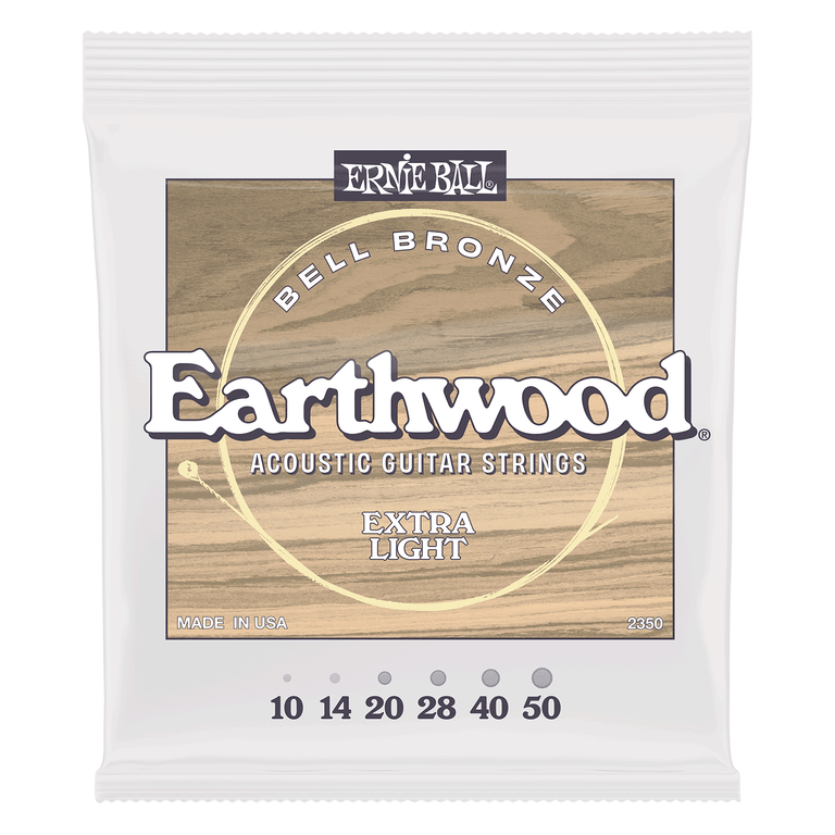 Ernie Ball Earthwood Bell Bronze 10-50 Acoustic Guitar Strings
