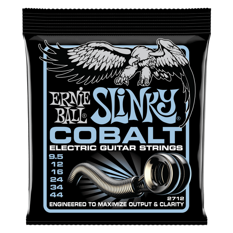 Ernie Ball Cobalt Primo Slinky 9.5-44 Electric Guitar Strings