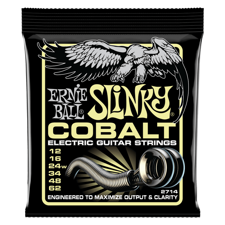 Ernie Ball Cobalt Mammoth Slinky 12-62 Electric Guitar Strings