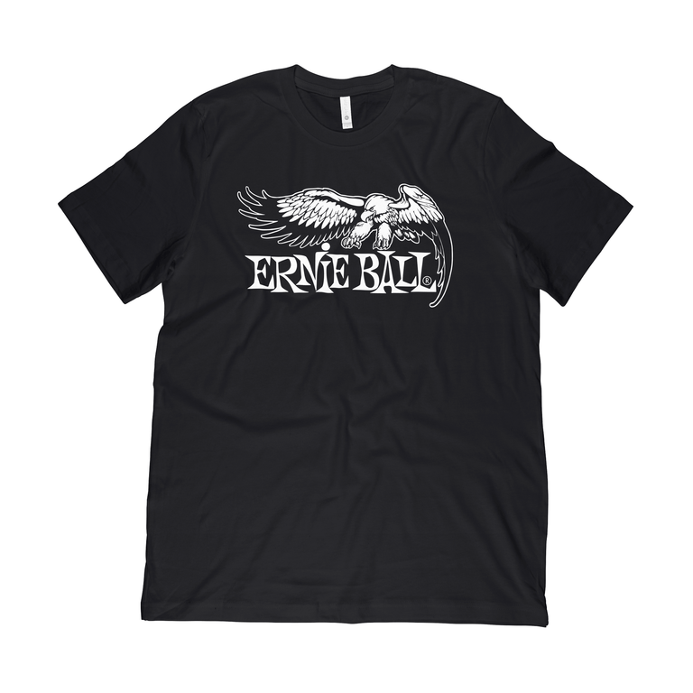 Ernie Ball CLASSIC EAGLE Unisex T-Shirt, Black