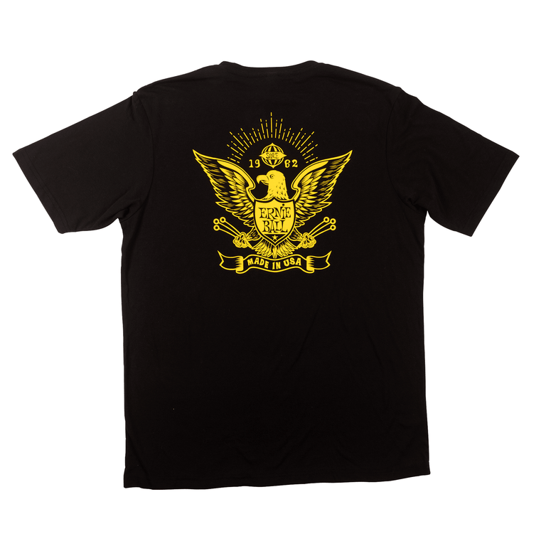 Ernie Ball IN SLINKY WE TRUST Unisex T-Shirt, Black