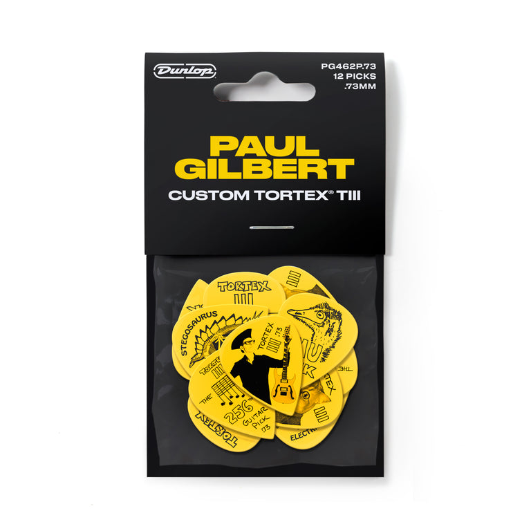 Jim Dunlop Paul Gilbert Custom .73mm TORTEX TIII Guitar Picks