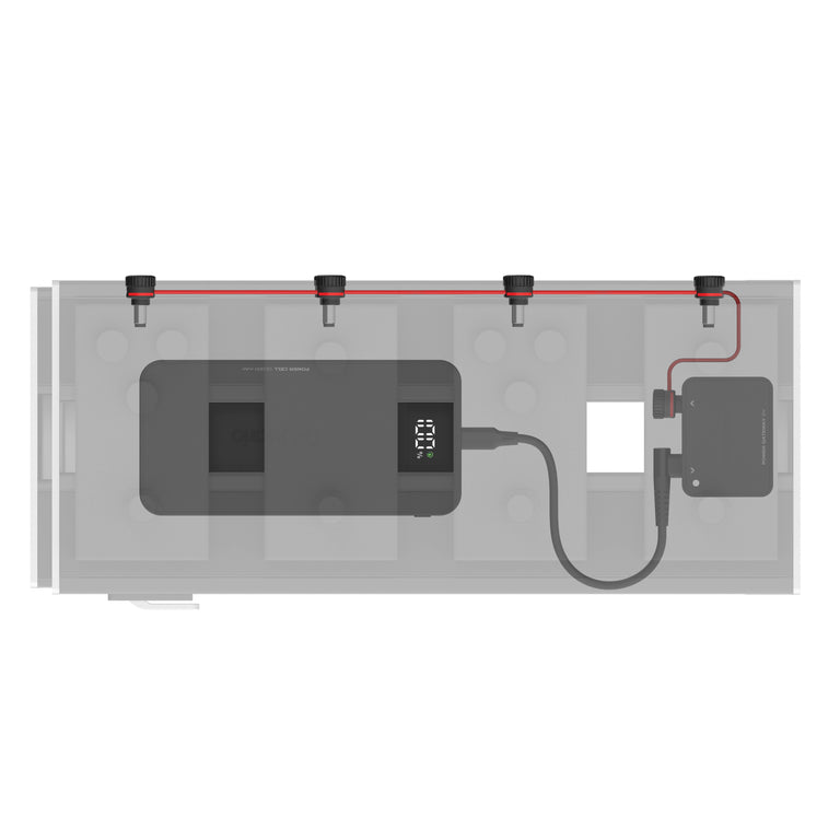 D'Addario XPND Pedal Power Bank Battery Kit, UK