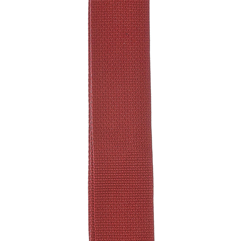 D'Addario Red-Burgundy Polypropylene Guitar Strap