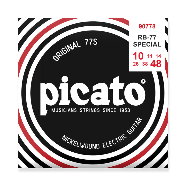 Picato RB77 Nickel Wound 10-48 Richie Blackmore Electric Guitar Strings