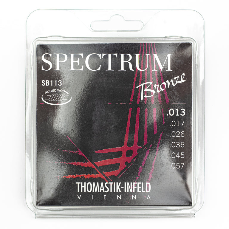 Thomastik-Infeld SB113 Spectrum Bronze 13-57 Acoustic Guitar Strings