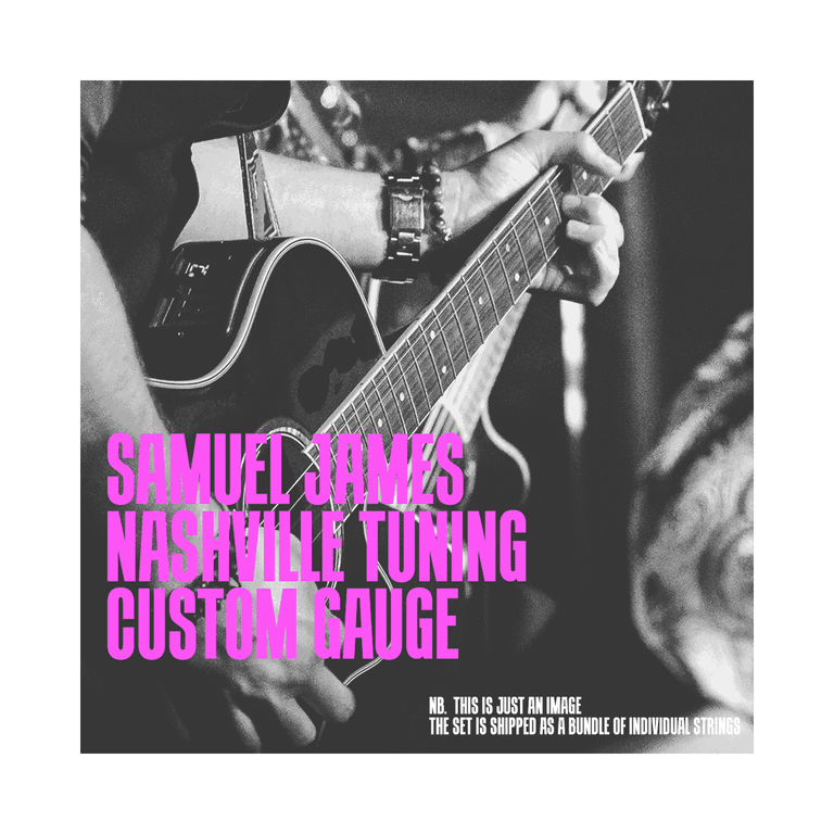Samuel James 80/20 Bronze 11-29 Nashville Tuning Acoustic Guitar Strings