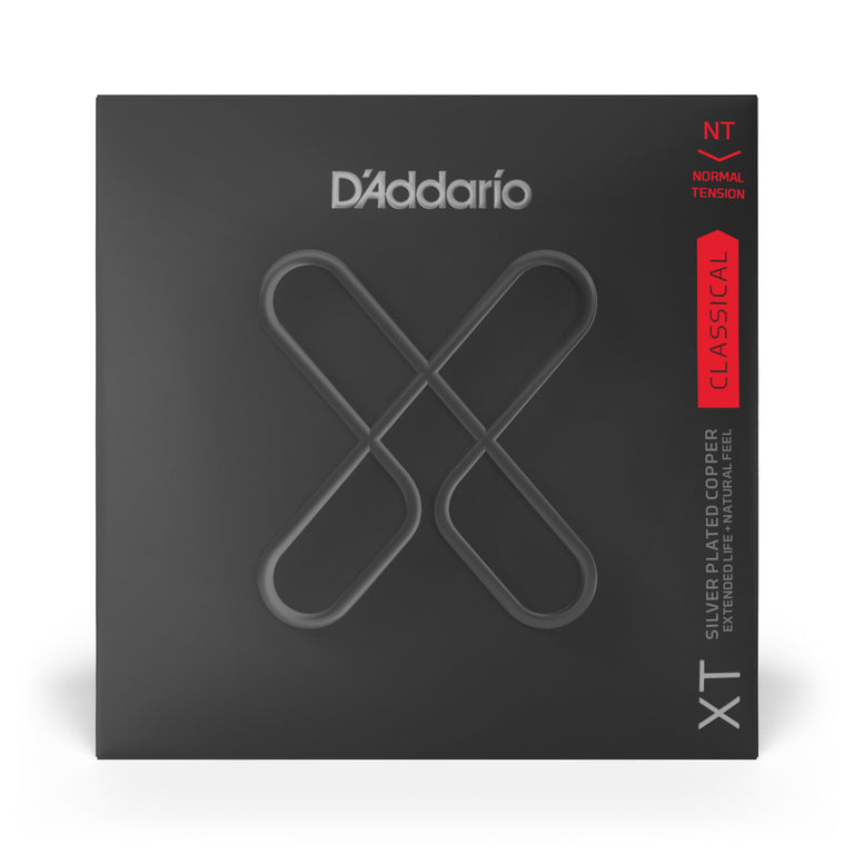 D'Addario XT Silver-Plated Classical Guitar Strings, Normal Tension