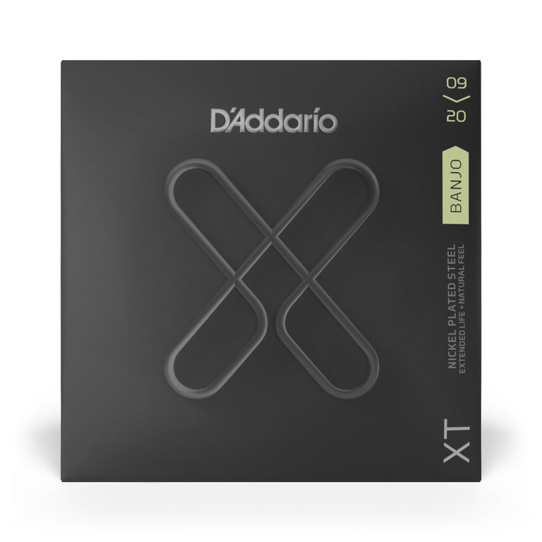 D'Addario XT Nickel-Plated Steel 9-20 Banjo Strings