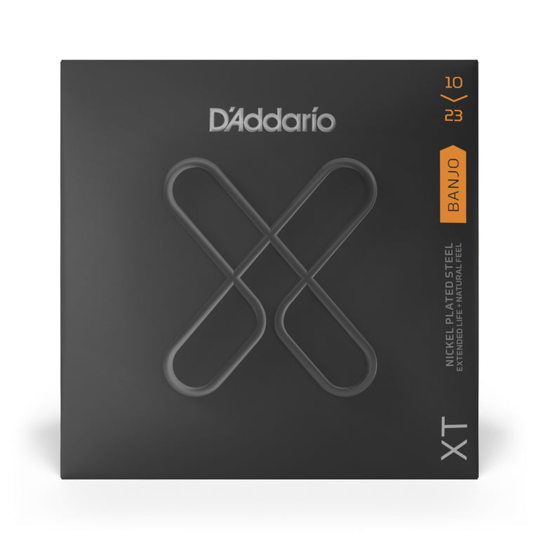D'Addario XT Nickel-Plated Steel 10-23 Banjo Strings