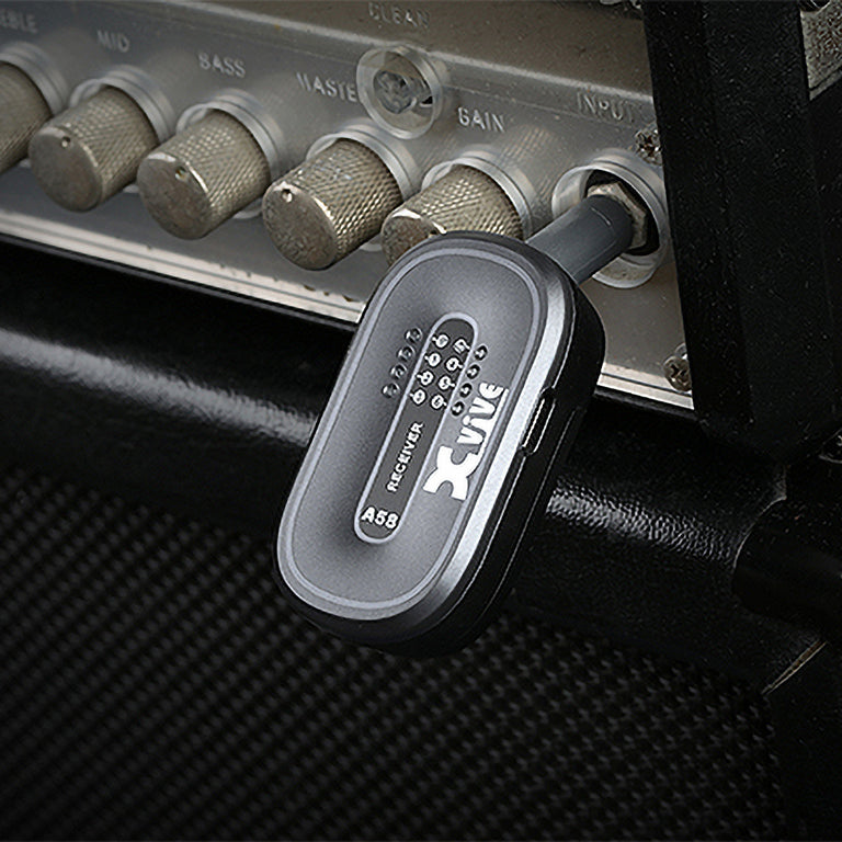 Xvive A58 Guitar Wireless System, 5.8GHz, Grey