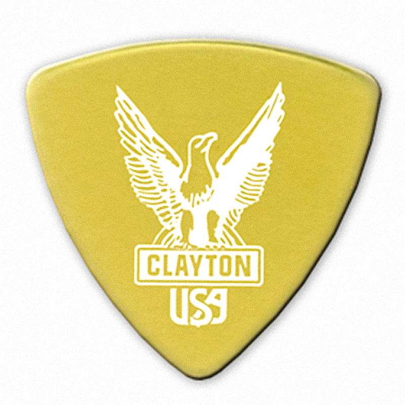 Clayton Ultem Triangle 0.56mm Guitar Plectrums (12-Pack)