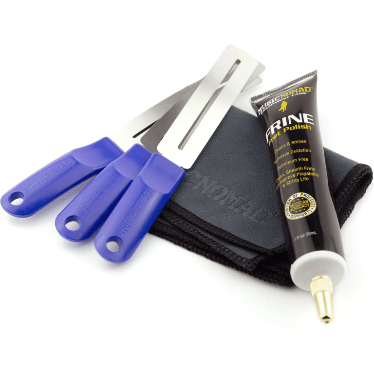 Music Nomad FRINE Fret Polishing Kit, 5-Piece