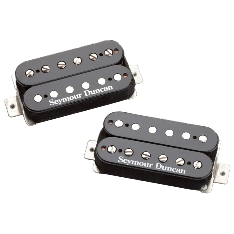 Seymour Duncan Hot Rodded Humbucker Pickup Set, SH-4/SH-2N, Black