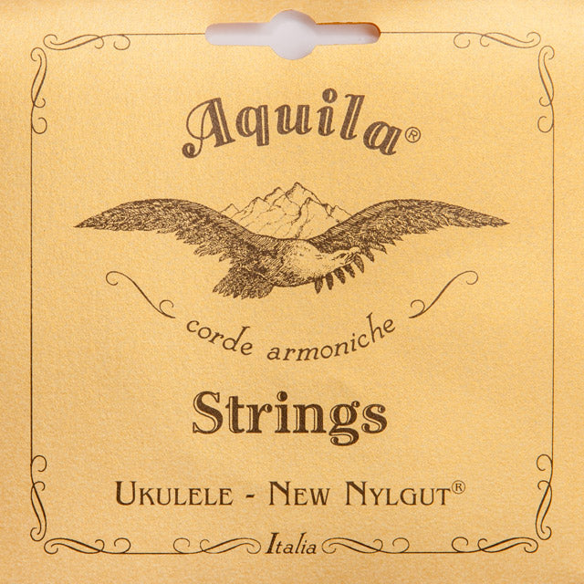 Aquila Nylgut Baritone Ukulele Single String, Wound, Low-D